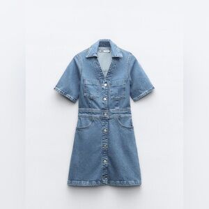 Zara z1975 denim dress